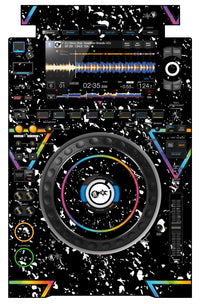 Pioneer DJ CDJ 3000 Skin Minimal Rainbow