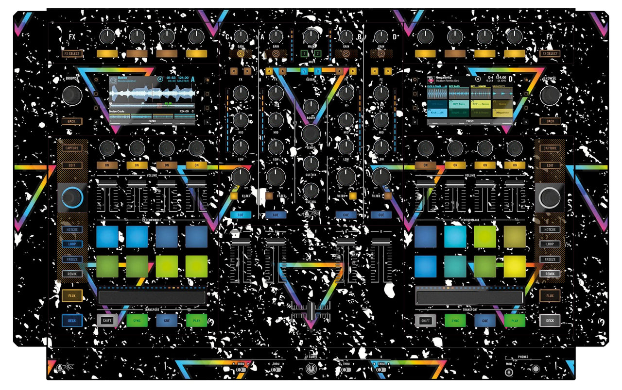 Native Instruments S8 Skin Minimal Rainbow