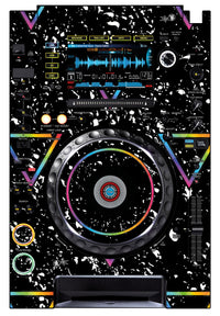 Pioneer DJ CDJ 2000 Skin Minimal Rainbow