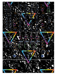 Allen and Heath XONE 92 Skin Minimal Rainbow