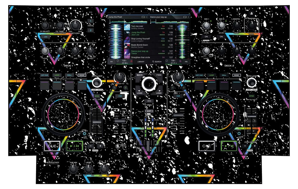 Denon DJ PRIME GO Skin Minimal Rainbow