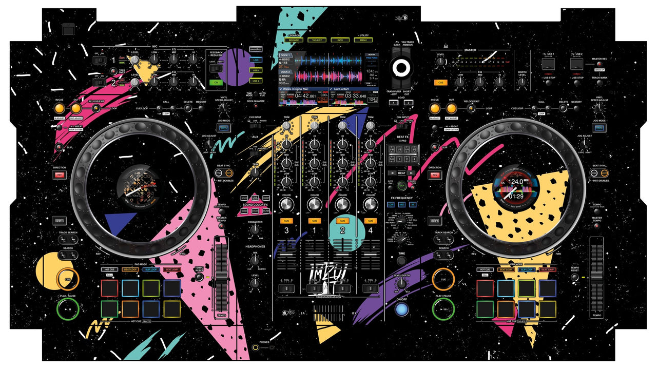 Pioneer DJ XDJ XZ Skin Mizucat Black