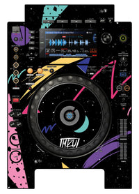 Pioneer DJ CDJ 900 NEXUS Skin Mizucat Black