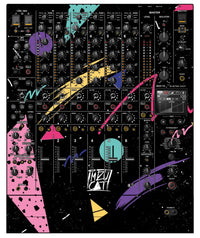 Pioneer DJ DJM V10 LF Skin Mizucat Black