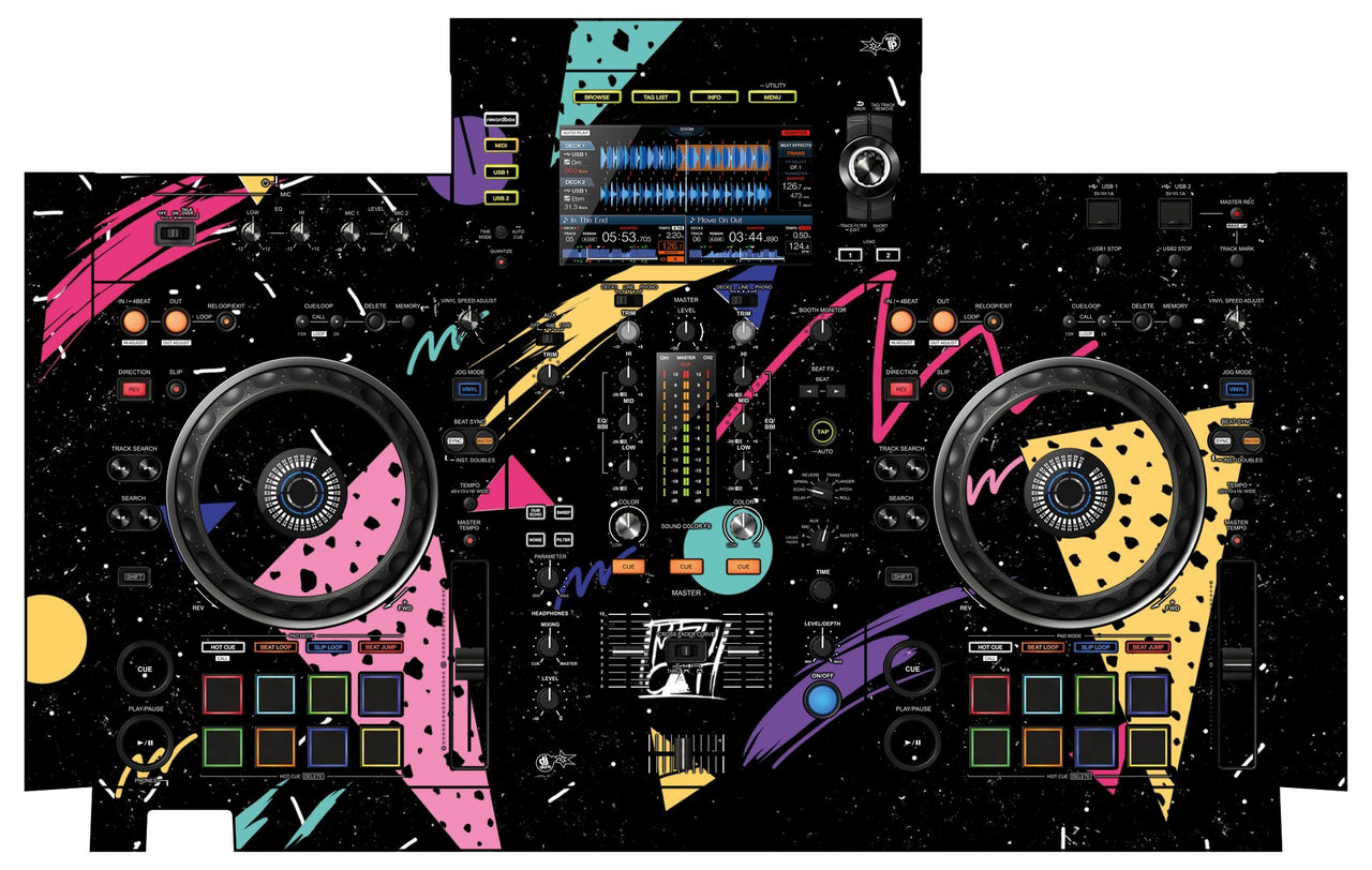 Pioneer DJ XDJ RX 2 Skin Mizucat Black