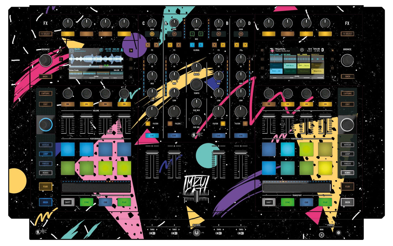 Native Instruments S8 Skin Mizucat Black