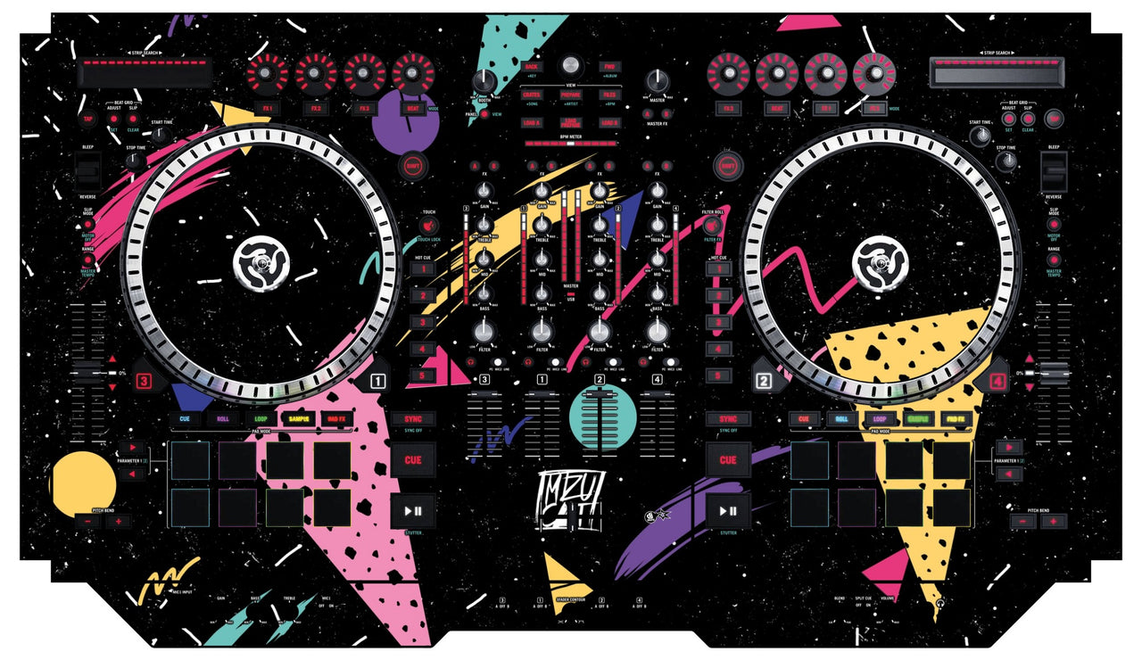 Numark NS 7 II Skin Mizucat Black
