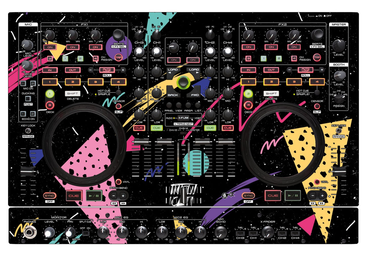 Denon DJ MC 6000 MK2 Skin Mizucat Black