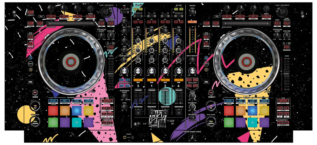 Pioneer DJ DDJ SZ Skin Mizucat Black