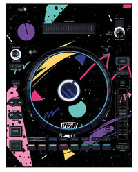 Denon DJ LC 6000 Skin Mizucat Black