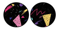 Universal Vinyl Labelsticker (10.2 cm - REGULAR) Skin Mizucat Black