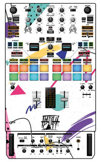Pioneer DJ DJM S7 Skin Mizucat White