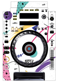 Pioneer DJ CDJ 900 Skin Mizucat White