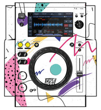 Pioneer DJ XDJ 700 Skin Mizucat White
