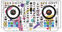Pioneer DJ DDJ 800 Skin Mizucat White