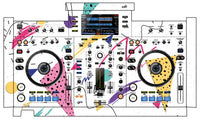Pioneer DJ XDJ RX Skin Mizucat White