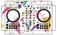 Pioneer DJ DDJ FLX 4 Skin Mizucat White