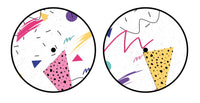 Universal Vinyl Labelsticker (12.5 cm - LARGE) Skin Mizucat White