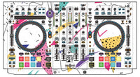 Denon DJ MC 7000 Skin Mizucat White