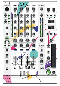 Denon DJ X 1800 Skin Mizucat White
