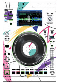 Denon DJ SC 5000 M Skin Mizucat White
