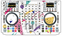 Denon DJ MCX 8000 Skin Mizucat White