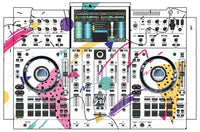 Denon DJ PRIME 4+ Skin Mizucat White