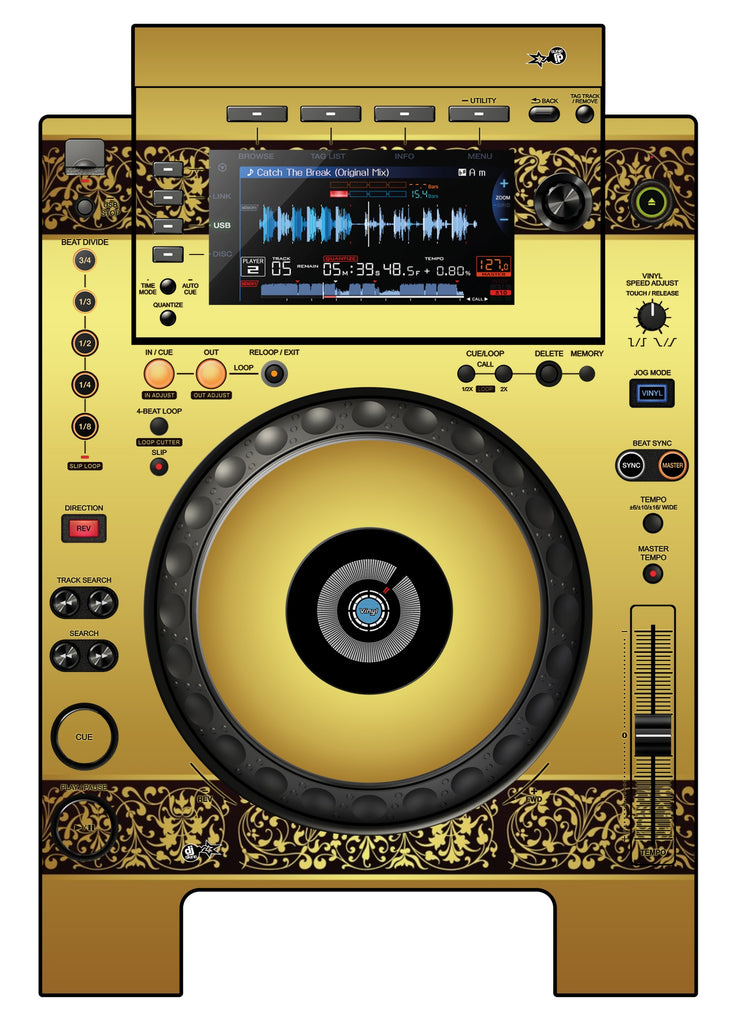 Pioneer DJ CDJ 900 NEXUS Skin Monarchy