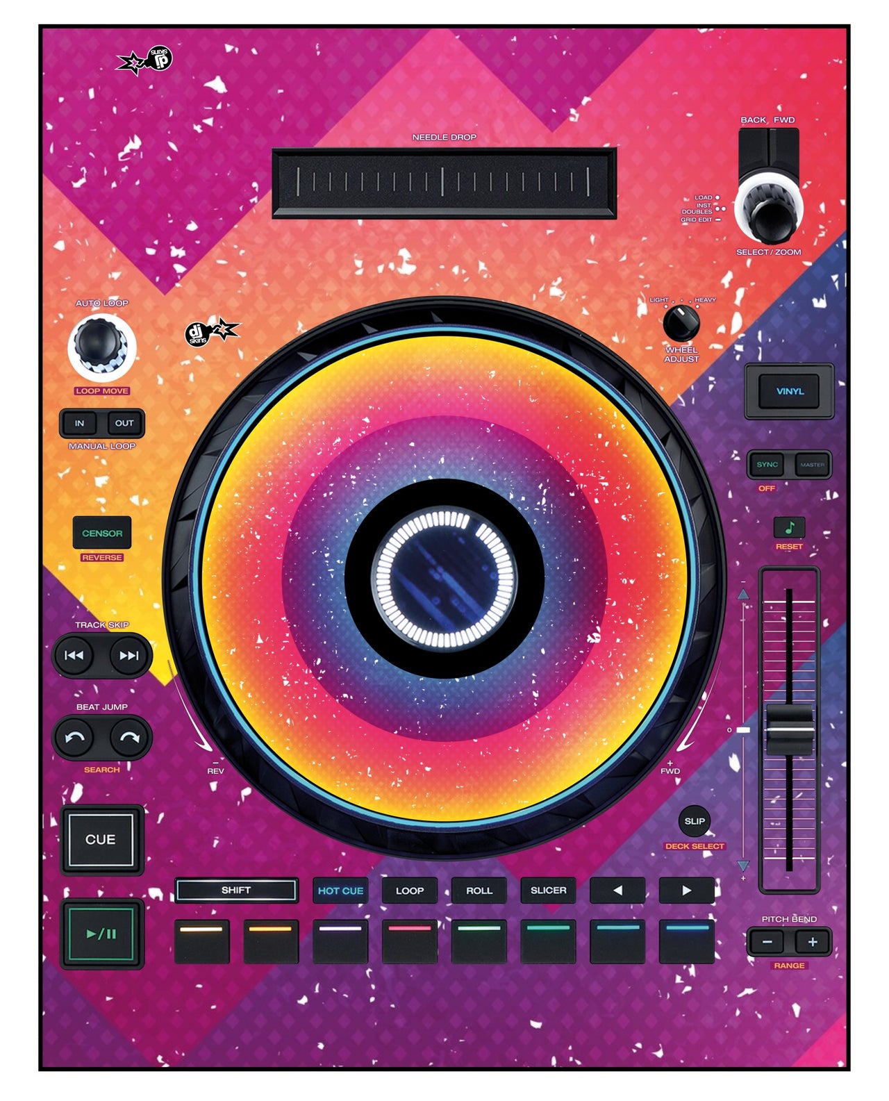 Denon DJ LC 6000 Skin Multisynth