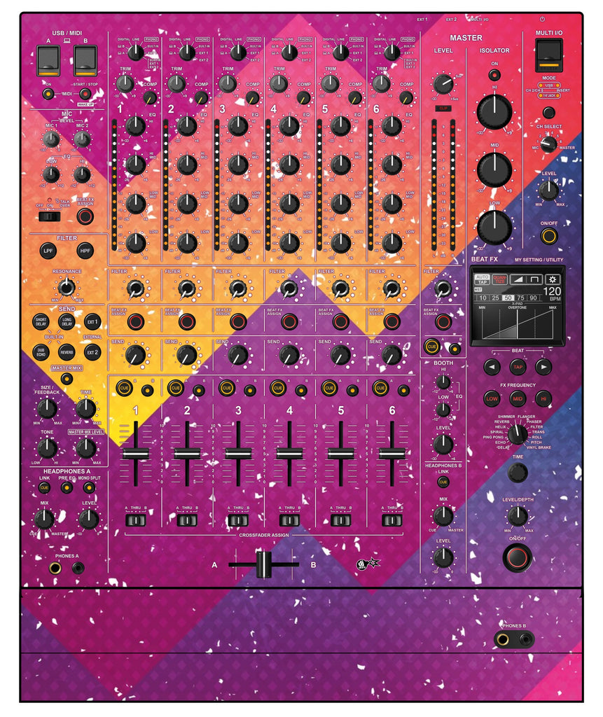 Pioneer DJ DJM V10 Skin Multisynth