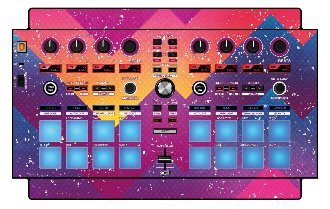 Pioneer DJ DDJ SP 1 Skin Multisynth