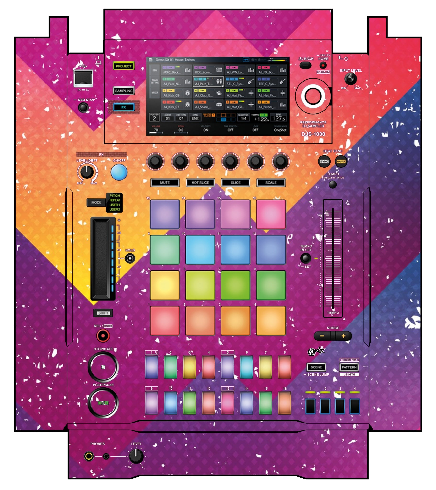 Pioneer DJ DJS 1000 Skin Multisynth