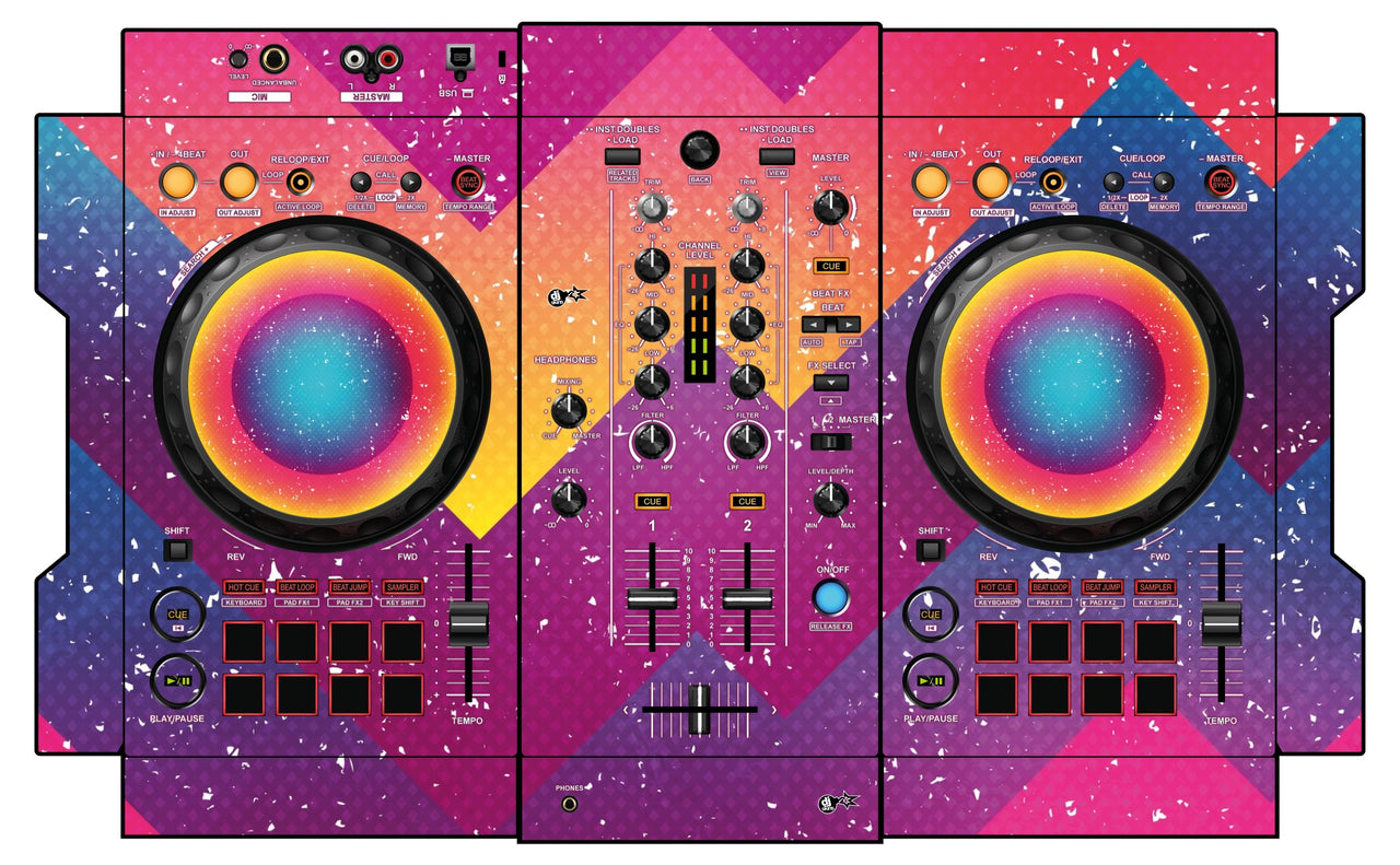 Pioneer DJ DDJ 400 Skin Multisynth
