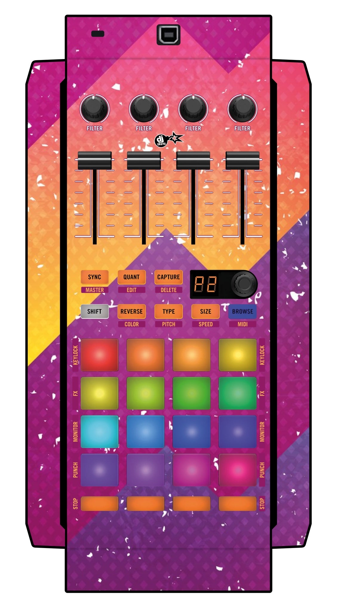 Native Instruments F1 Skin Multisynth