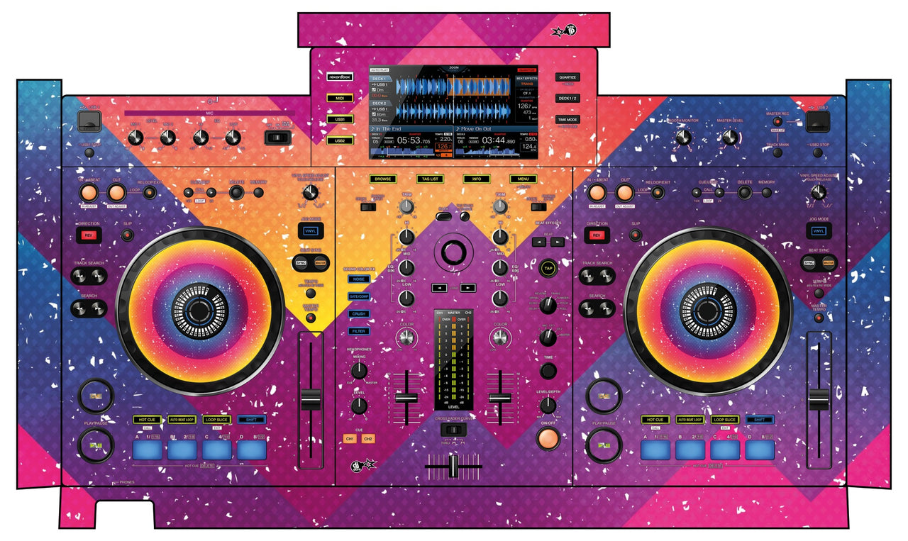 Pioneer DJ XDJ RX Skin Multisynth