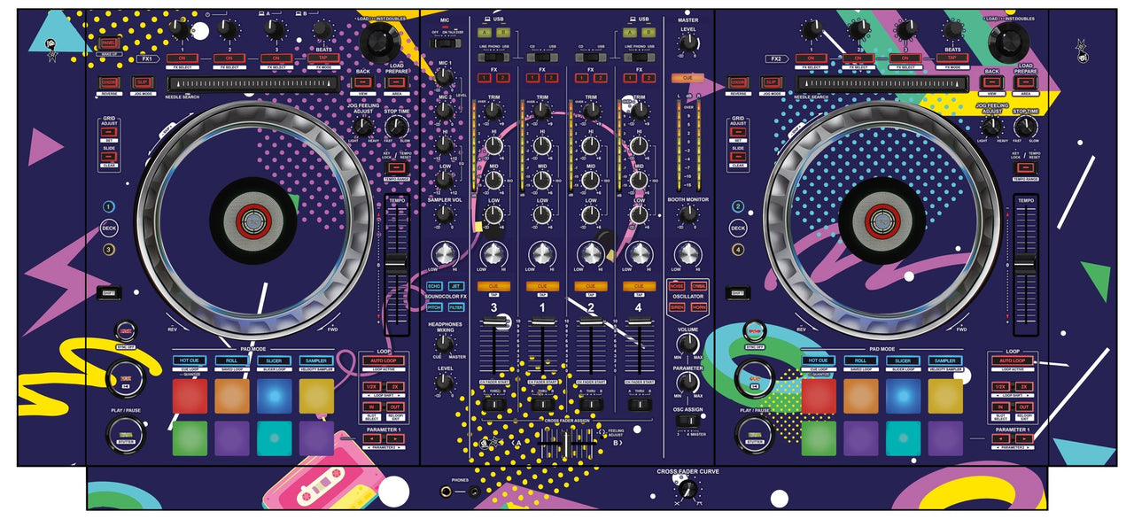 Pioneer DJ DDJ SZ Skin New Kids Retro