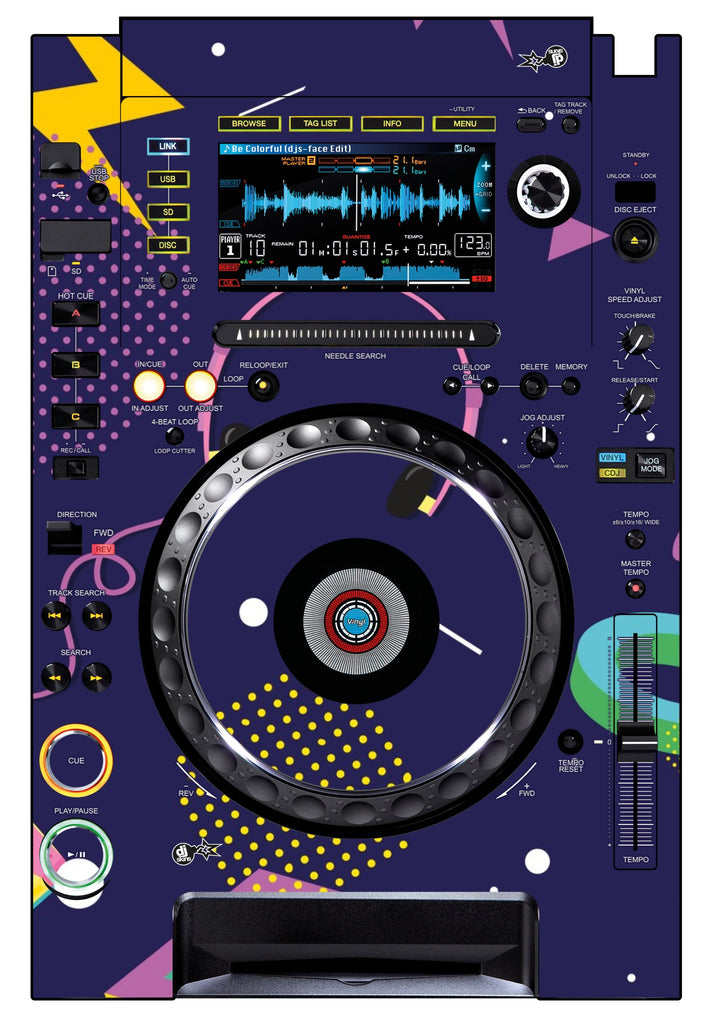 Pioneer DJ CDJ 2000 Skin New Kids Retro