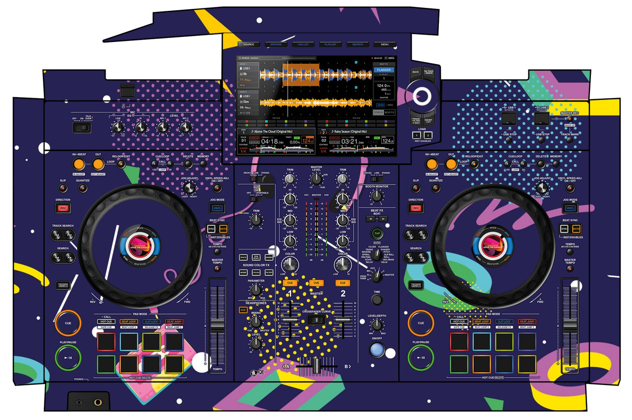 Pioneer DJ XDJ RX 3 Skin New Kids Retro