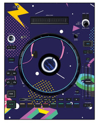 Denon DJ LC 6000 Skin New Kids Retro