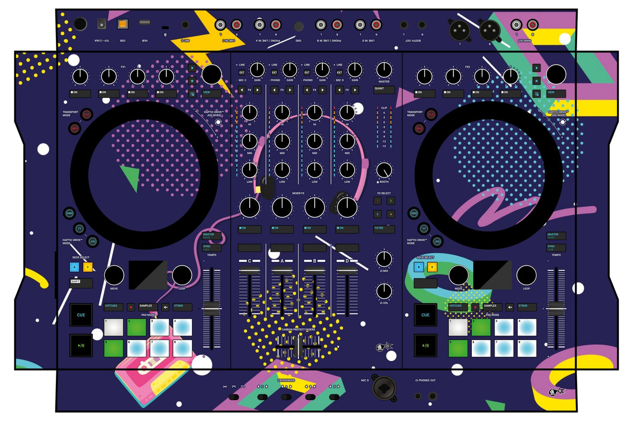 Native Instruments S4 MK3 Skin New Kids Retro