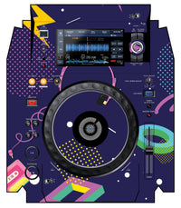 Pioneer DJ XDJ 1000 MK2 Skin New Kids Retro