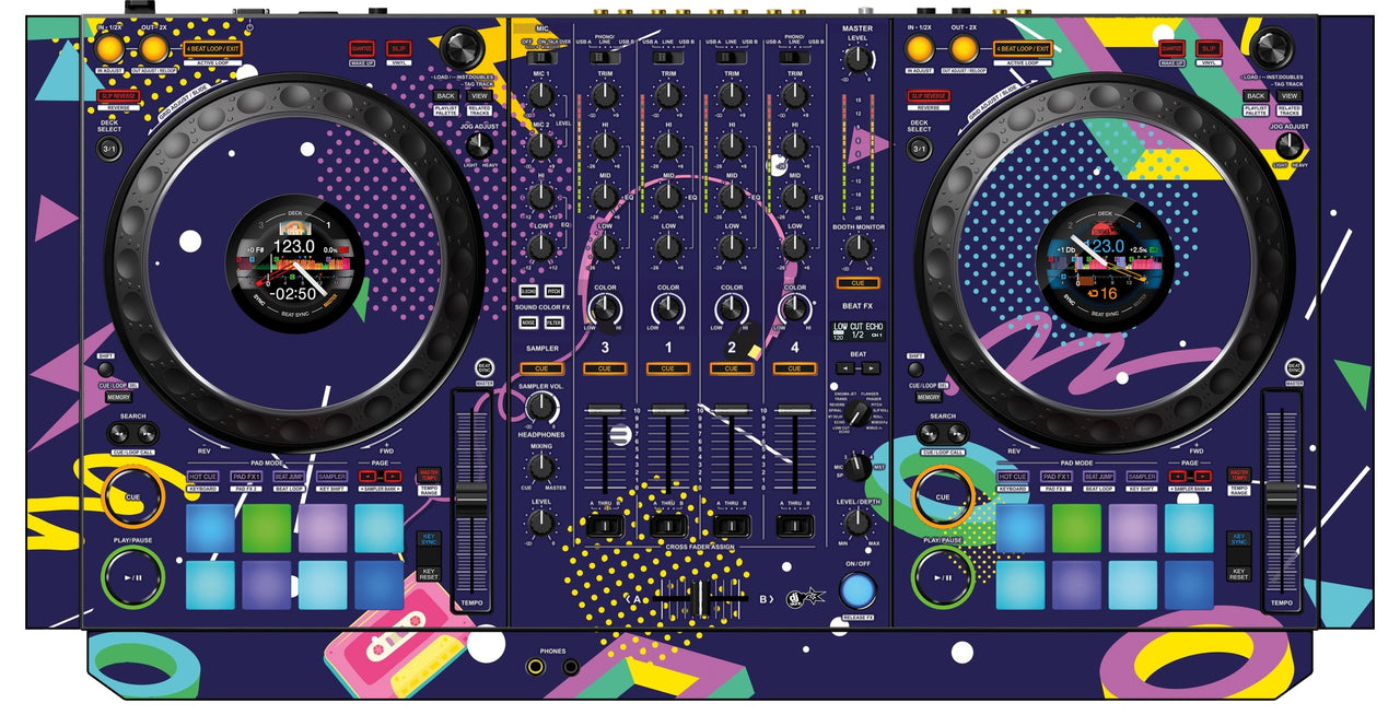 Pioneer DJ DDJ 1000 Skin New Kids Retro