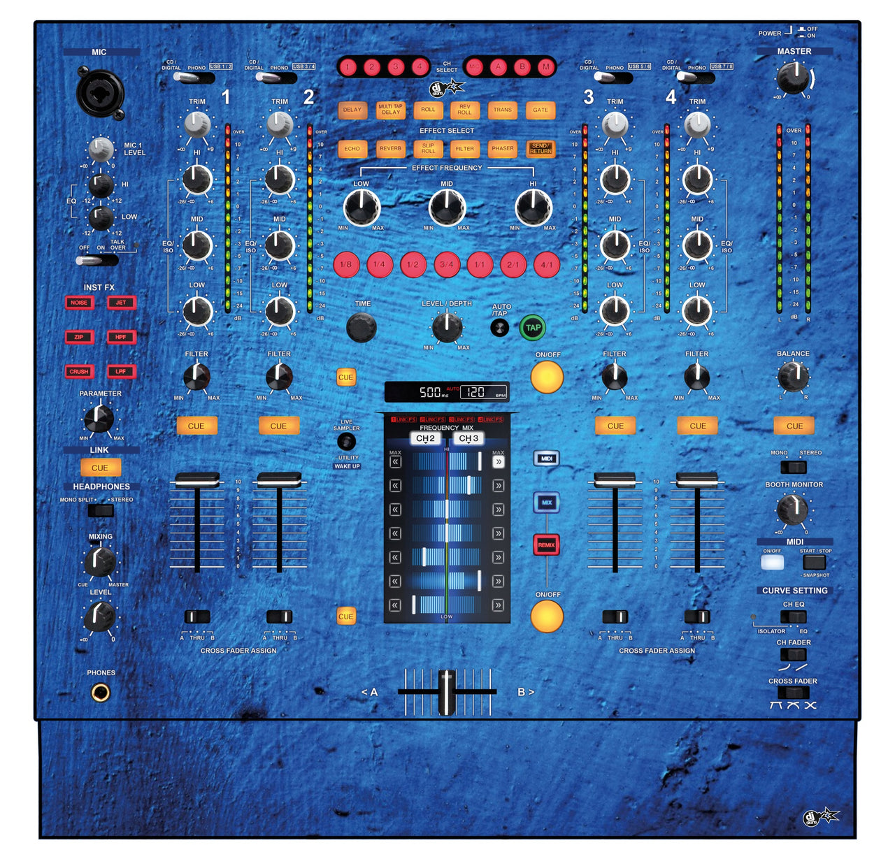 Pioneer DJ DJM 2000 Skin Ocean