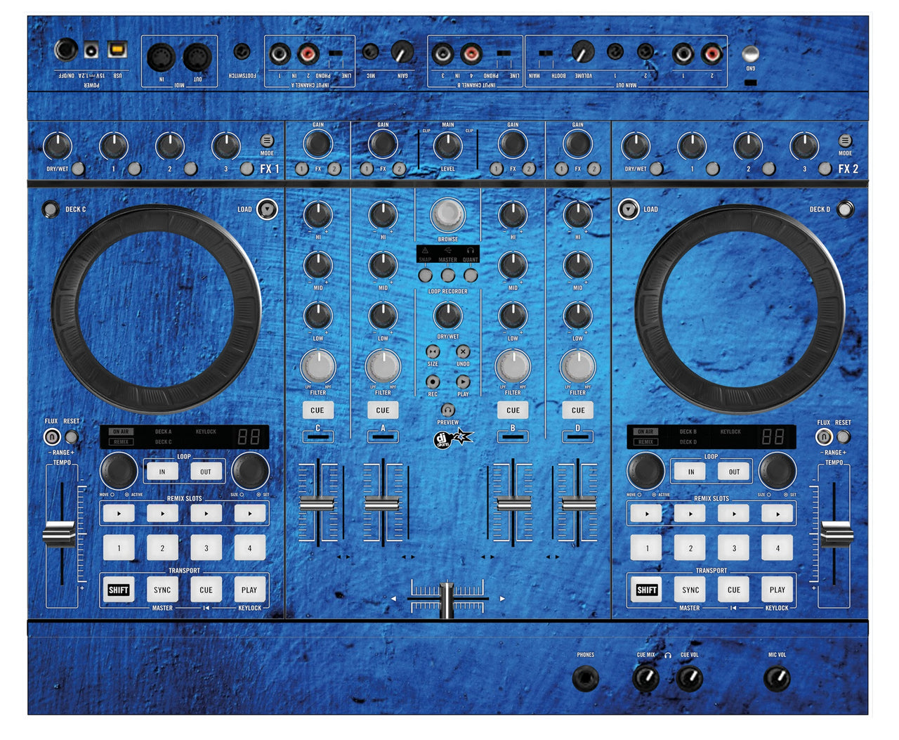 Native Instruments S4 MK2 Skin Ocean