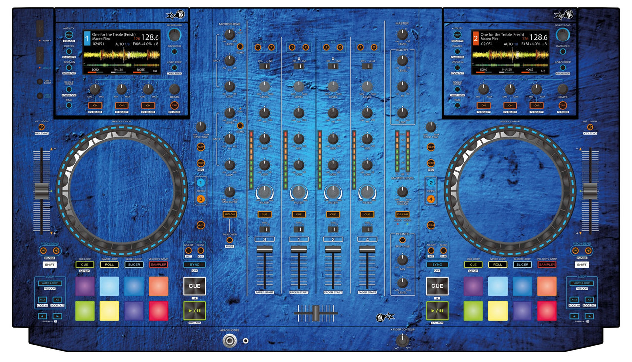 Denon DJ MCX 8000 Skin Ocean