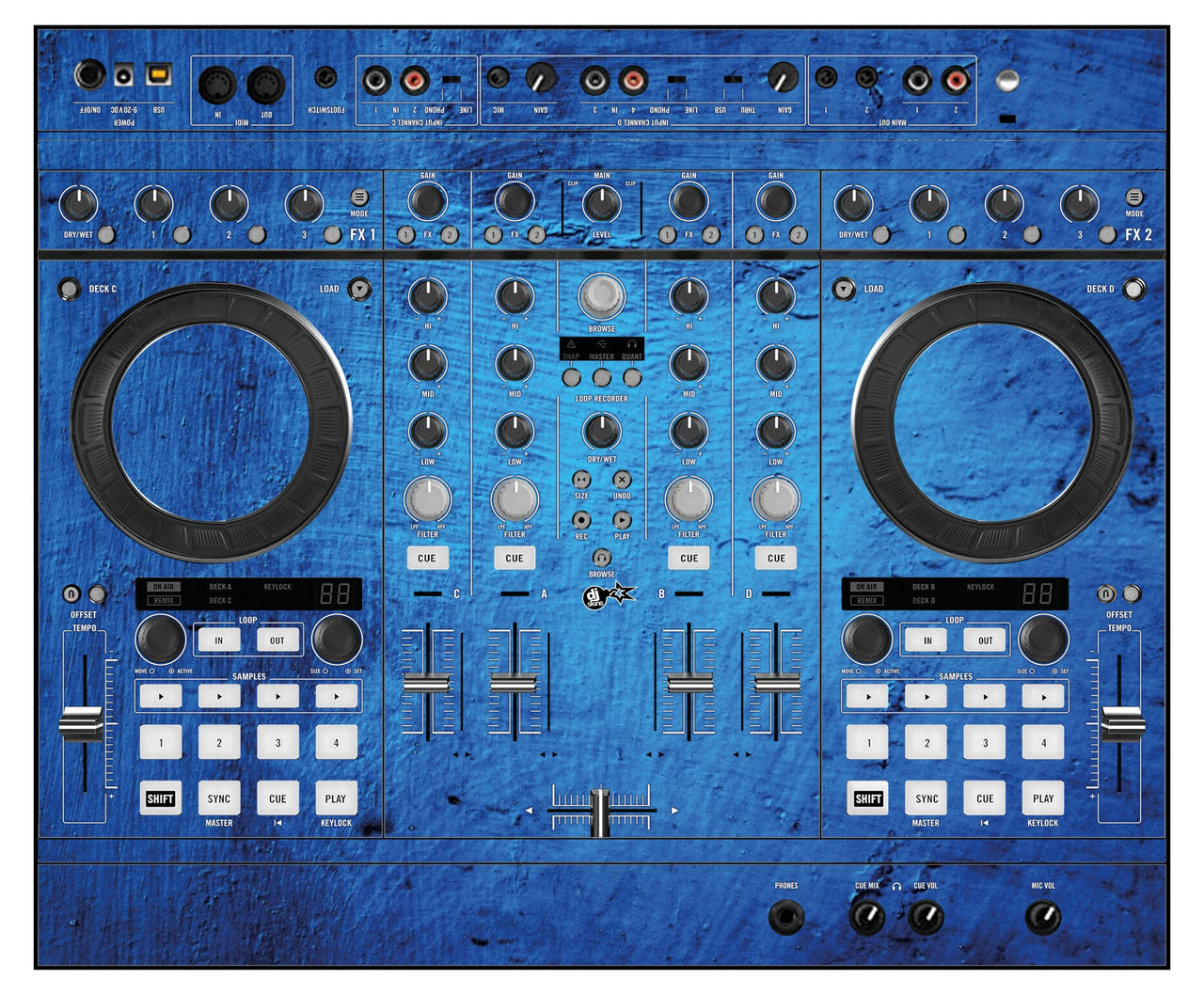 Native Instruments S4 MK1 Skin Ocean
