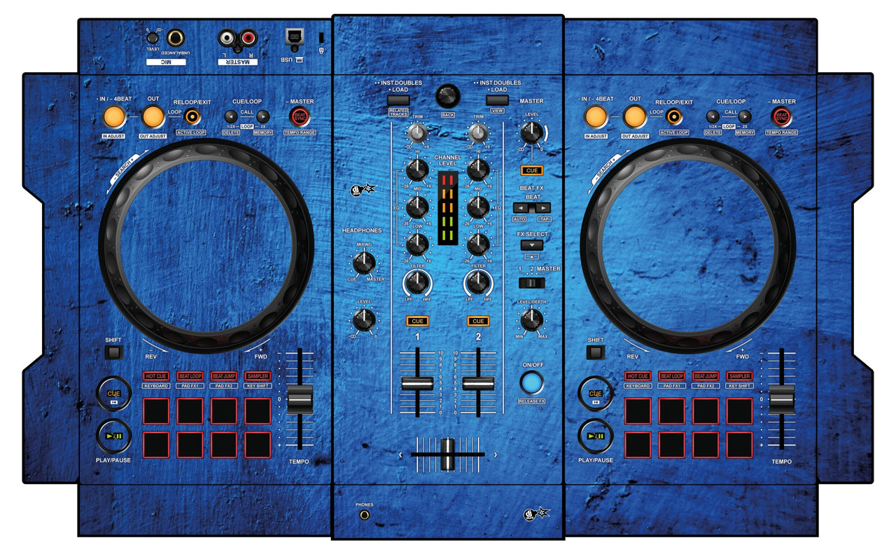 Pioneer DJ DDJ 400 Skin Ocean
