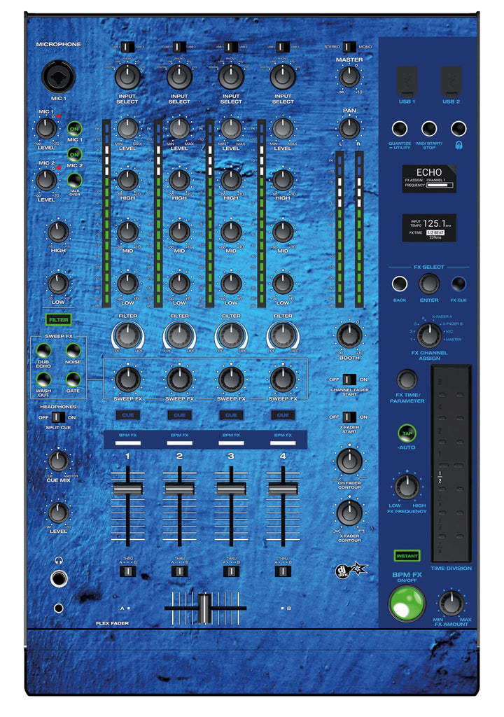 Denon DJ X 1850 Skin Ocean