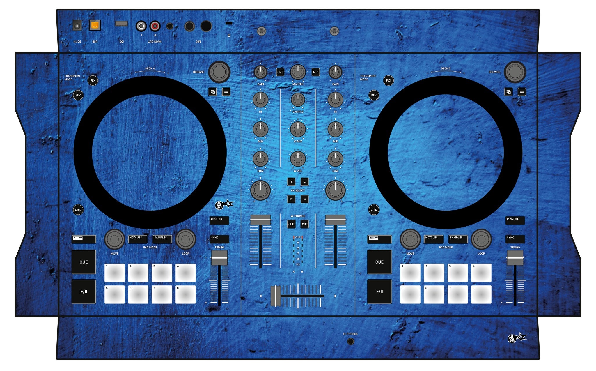 Native Instruments S2 MK3 Skin Ocean