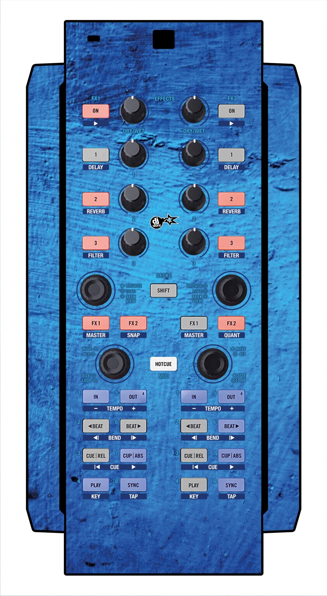 Native Instruments X1 Skin Ocean